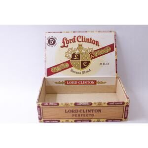 Lord Clinton Perfecto, Box, Storage, Home Decor, Vintage, Collectible
